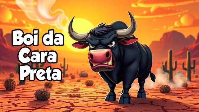 Bò Tót Tức Giận Trên Sa Mạc