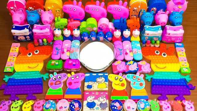 Use your hands to make peppa pig toys