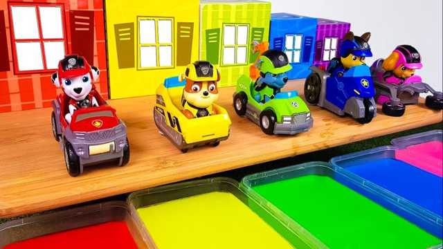 🐾Driving with Paw Patrol team is so funny!