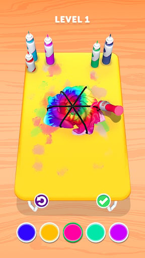 Free game Tie Dye download - PlayToys