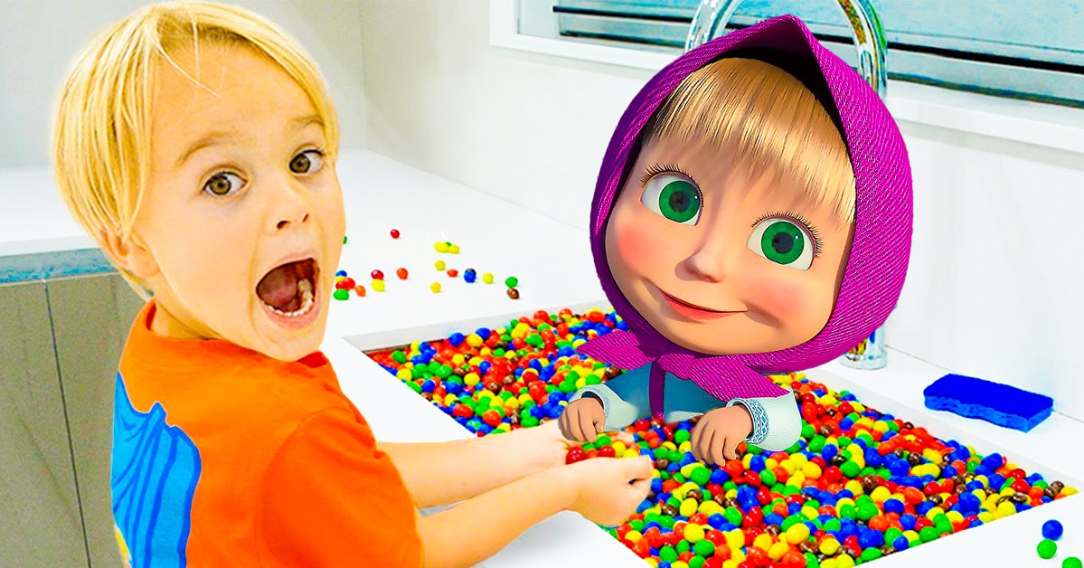 สีรุ้งขนมเวลาเล่น! เด็กๆ ค้นพบโลกแห่งลูกอมหลากสี
